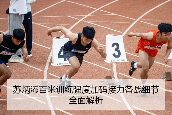 苏炳添百米训练强度加码接力备战细节全面解析